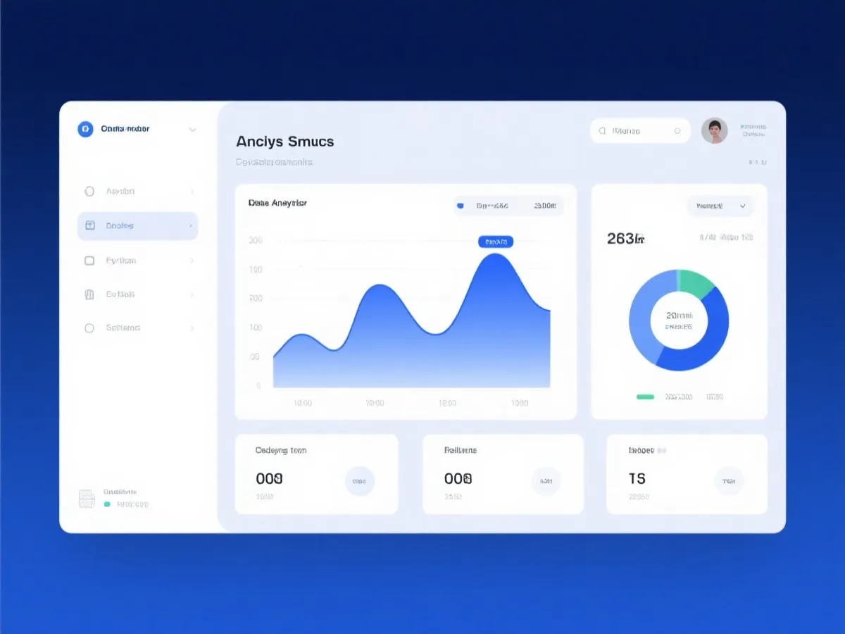 数据看板示意图